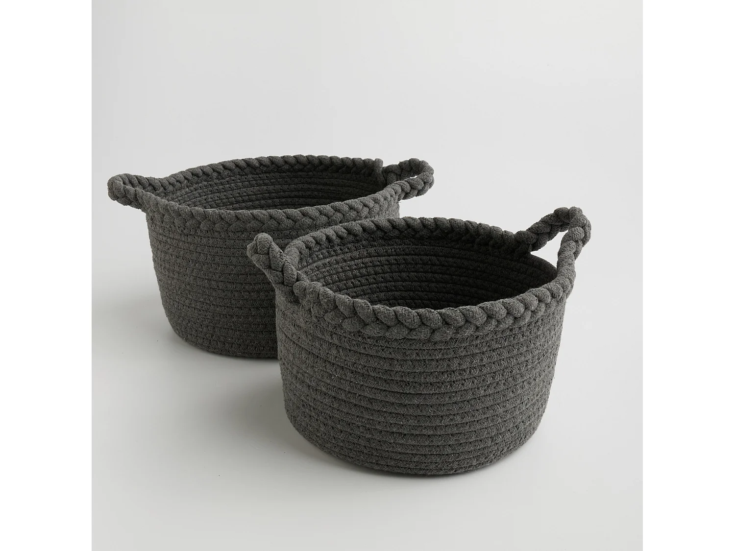 Korb Tipett dunkelgrau 17 x 30