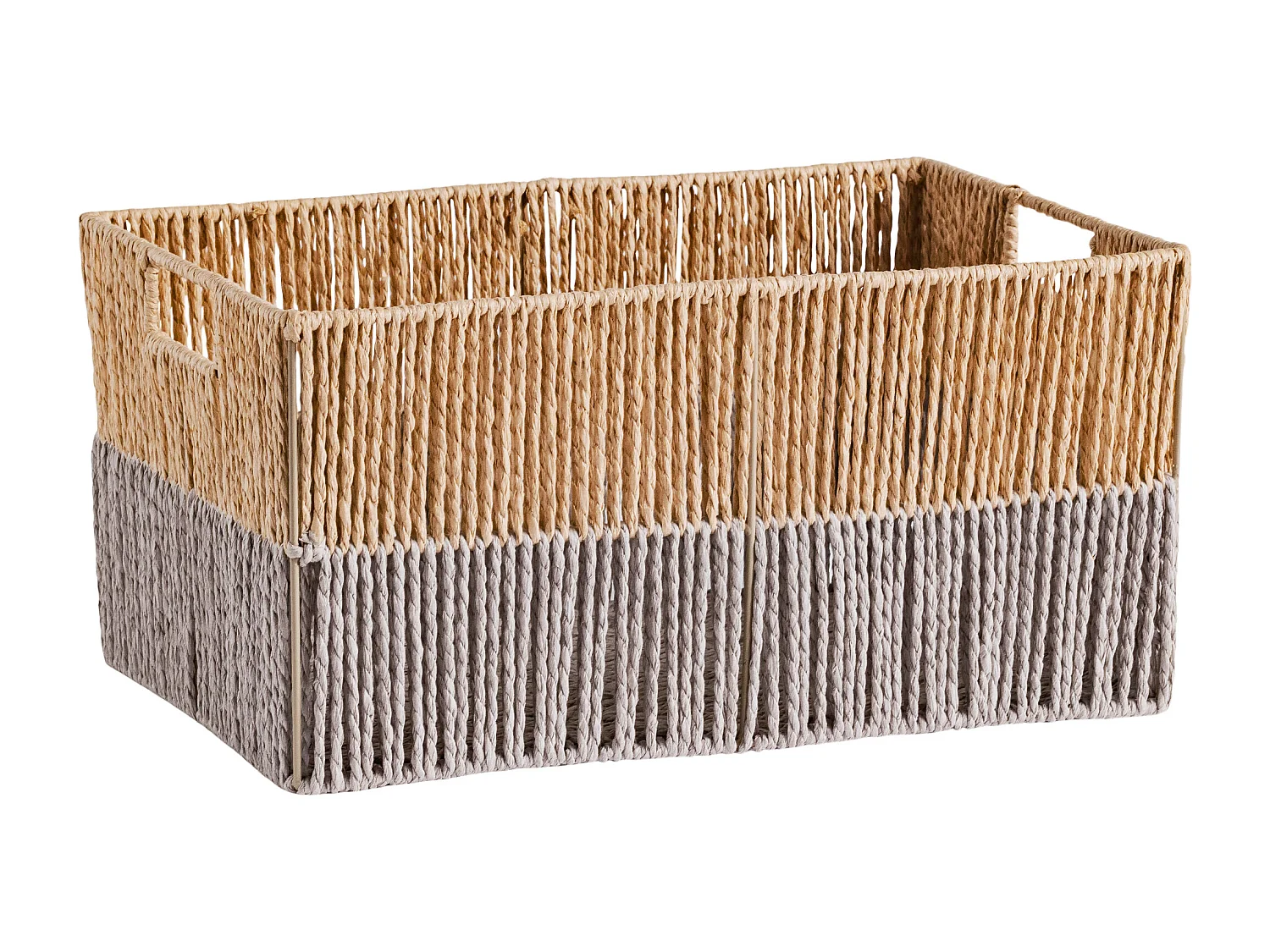 Korb Isles mittelgrau 15.8 x 19.5 x 30.8