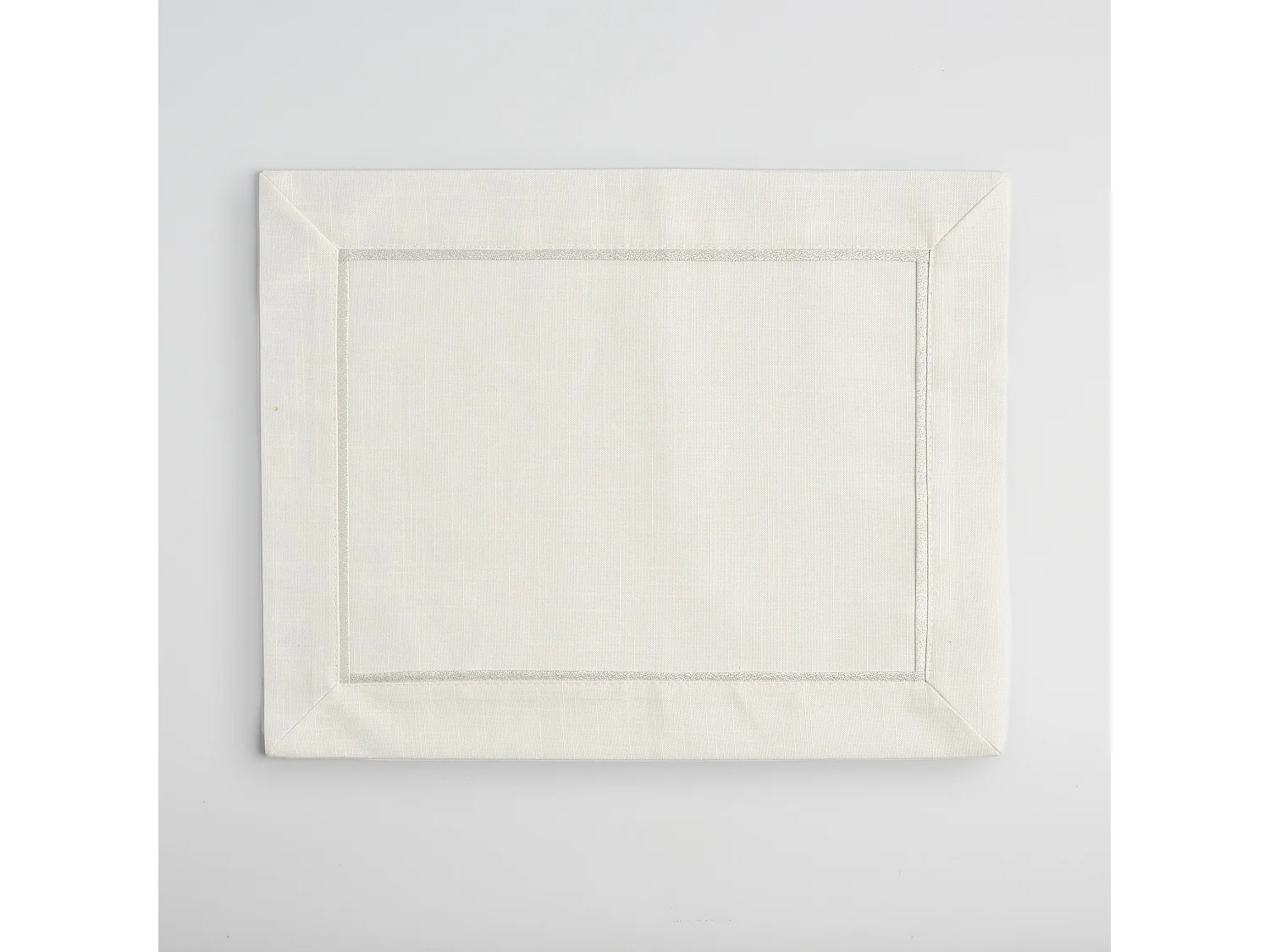 Unterlage Tideno Mittelsilber 35 x 45 cm