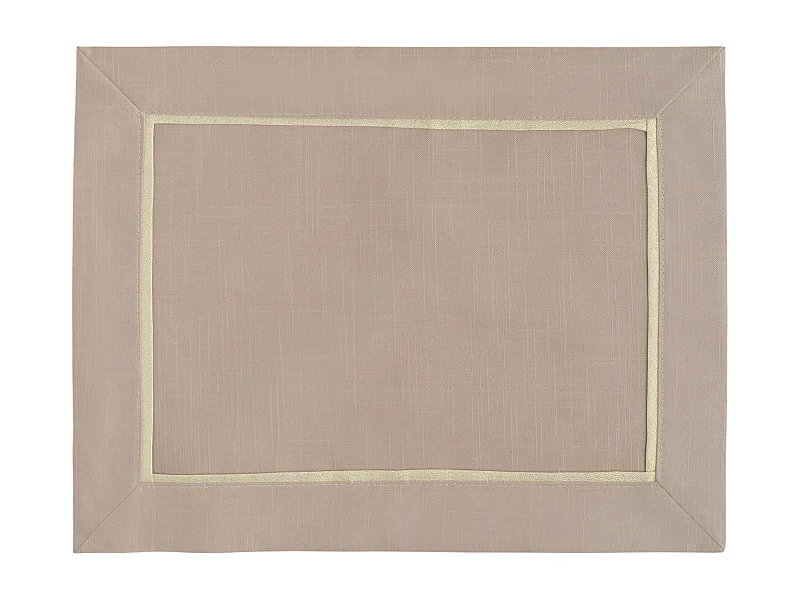 Unterlage Tideno mittleres Beige 35 x 45