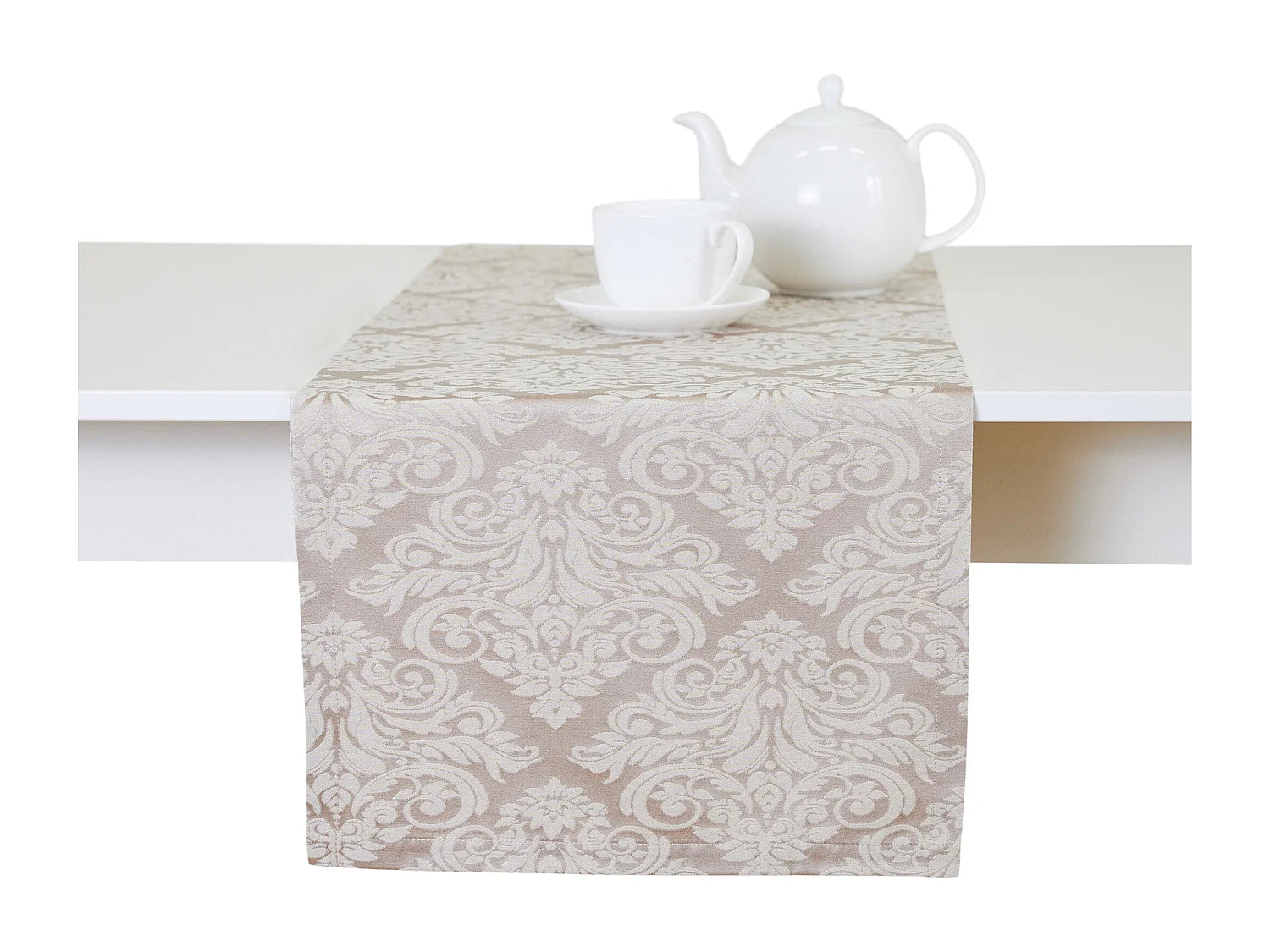 Tischläufer Cotini mittleres Beige 40 x 180