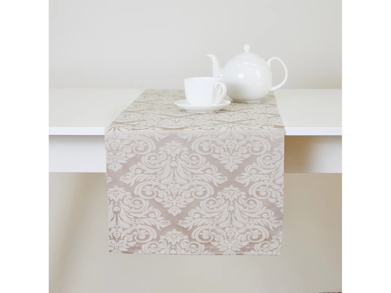 Tischläufer Cotini mittleres Beige 40 x 180