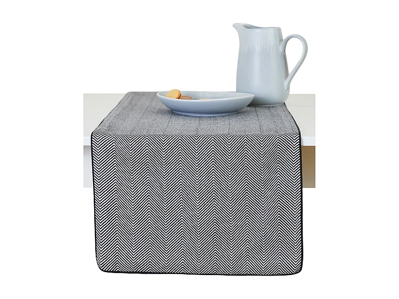 Tischläufer Catron Dunkelgrau 40x180cm