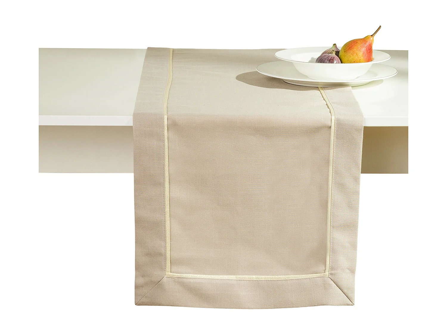 Tischläufer Tideno mittleres Beige 40 x 180