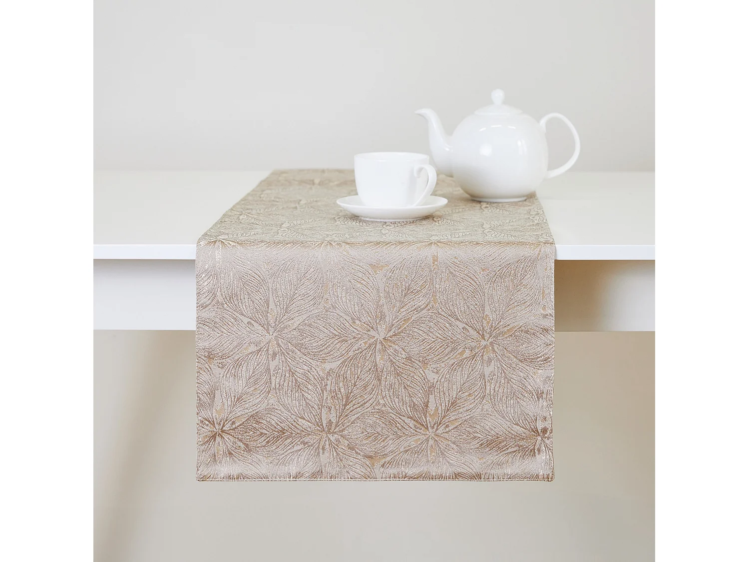 Tischläufer Redena Mittleres Beige 40 x 180