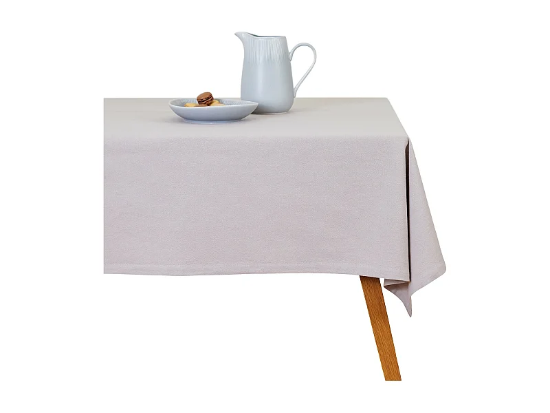 Baumwolltischdecke Campos hellbeige 150 x 220