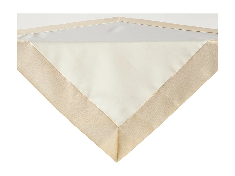 Kleines Tischtuch Kholio mittleres Gold 80x80