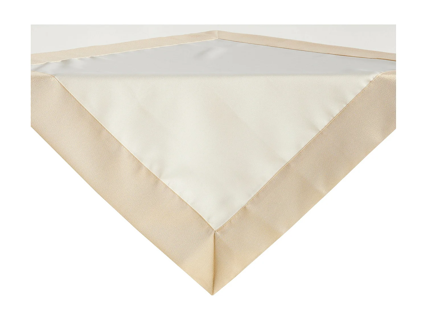 Kleines Tischtuch Kholio mittleres Gold 80x80