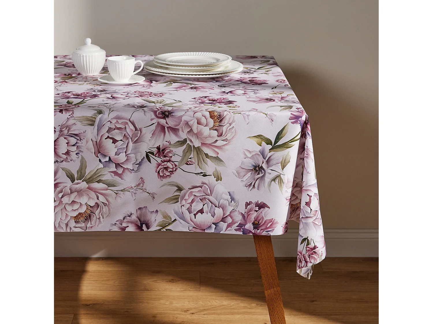 Tischtuch Aurelis Mittelrosa 130x180