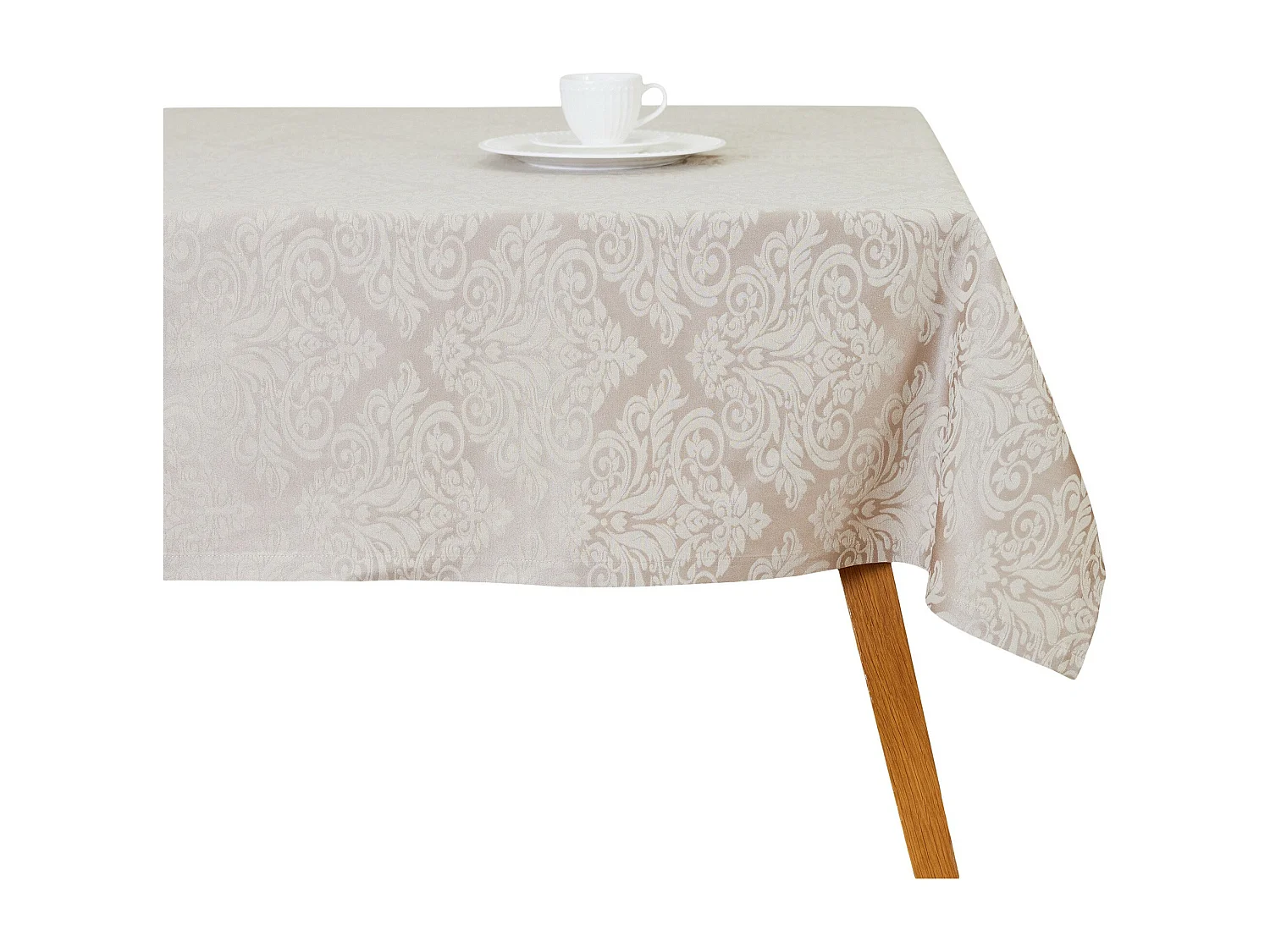 Tischtuch Cotini mittleres Beige 150 x 220