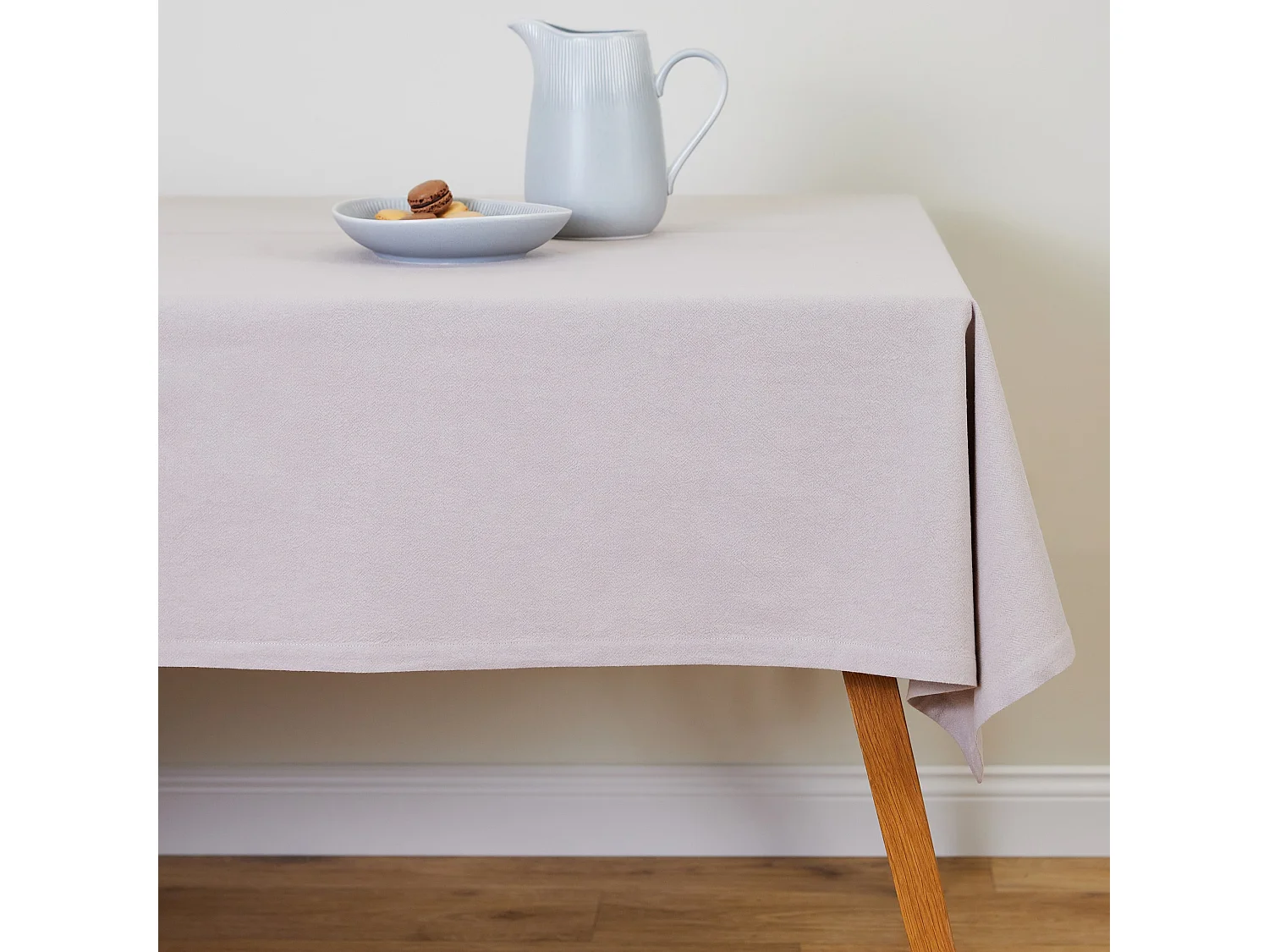 Baumwolltischdecke Campos hellbeige 110 x 160