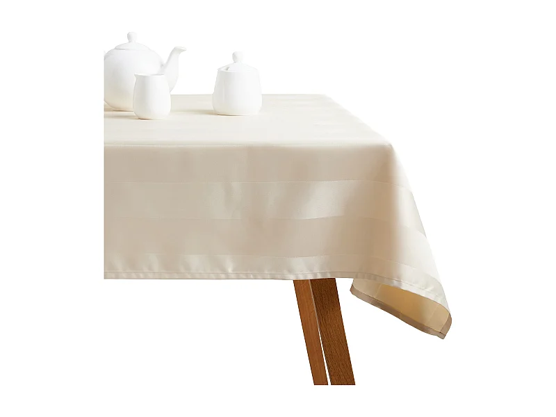 Tischtuch Delsie mittleres Beige 130 x 180