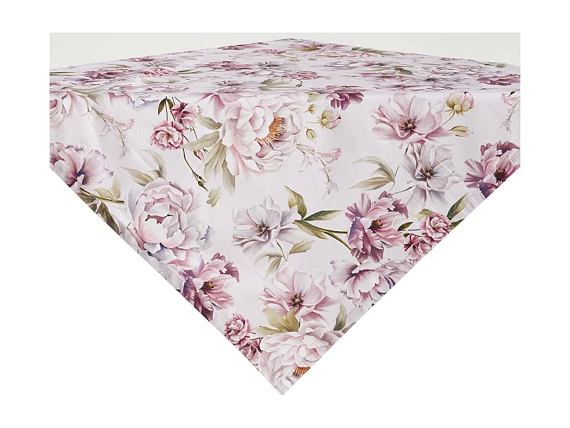 Kleines Tischtuch Aurelis Mittelrosa 80x80
