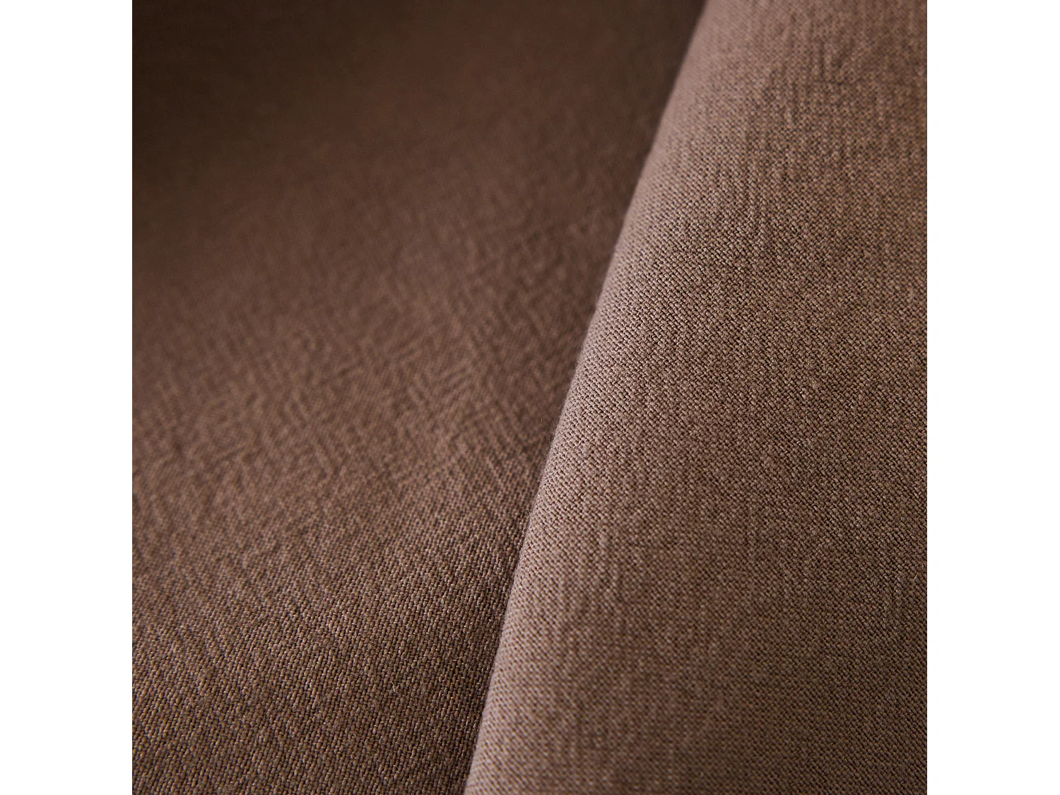 Baumwolltischdecke Campos mittelbraun 150 x 220