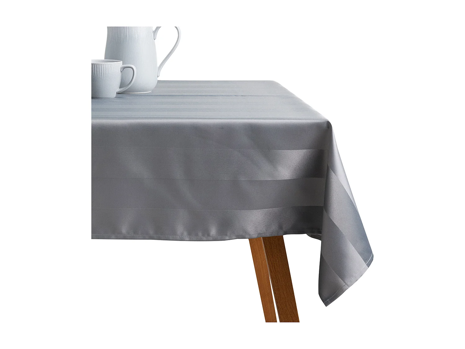 Tischtuch Delsie hellgrau 150 x 220