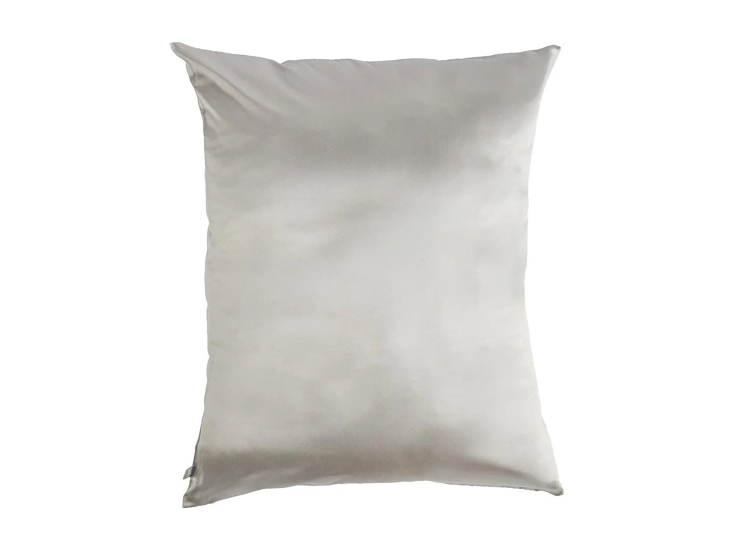 Seidenkissenbezug Silcossy Hellgrau 50x60