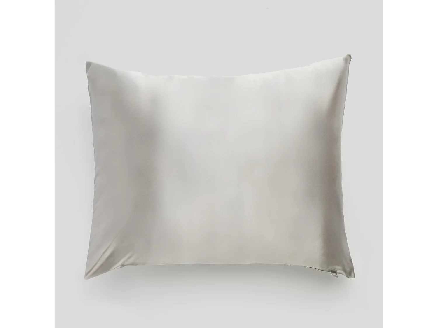 Seidenkissenbezug Silcossy Hellgrau 50x60