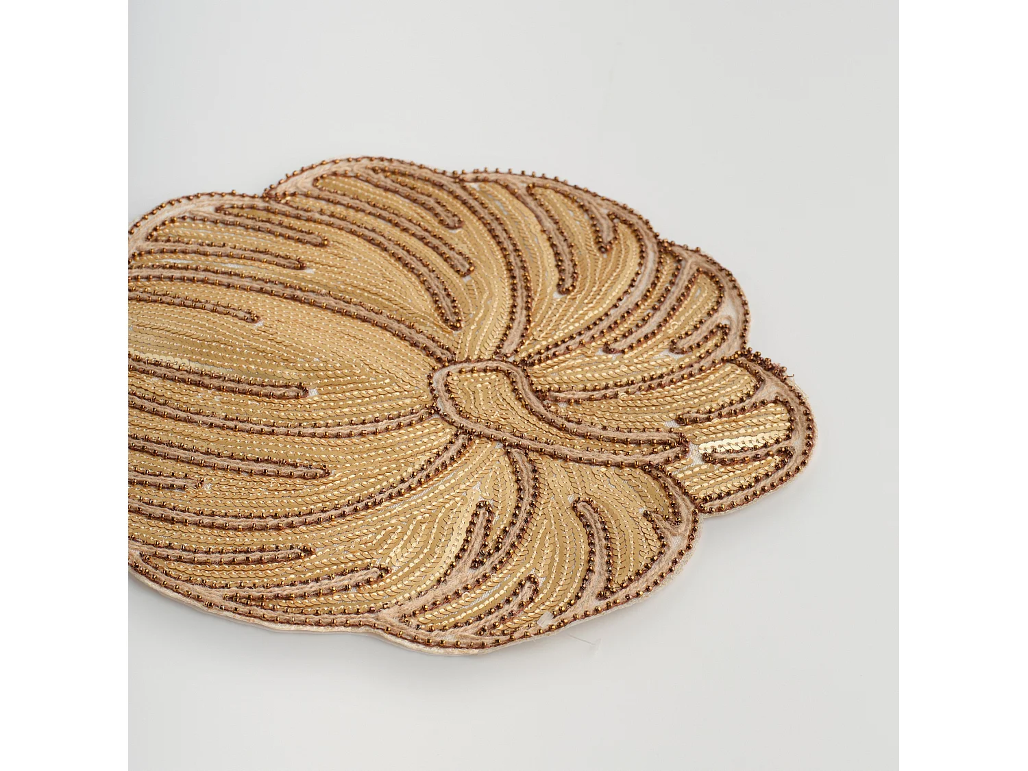 Deckchen Pumpkino mittleres Gold 30