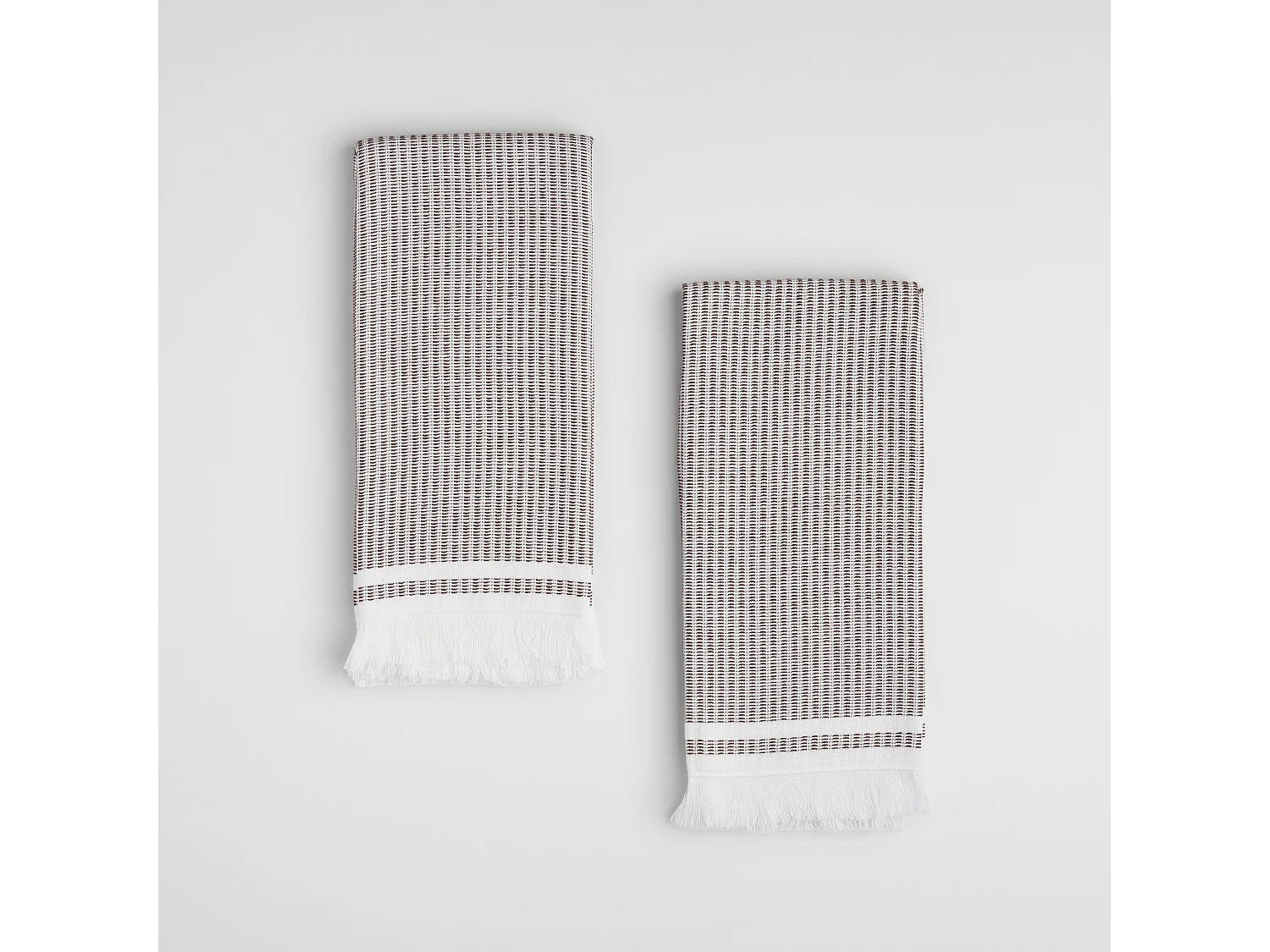 Küchenhandtuch-Set Passo Dunkelbraun 40x60