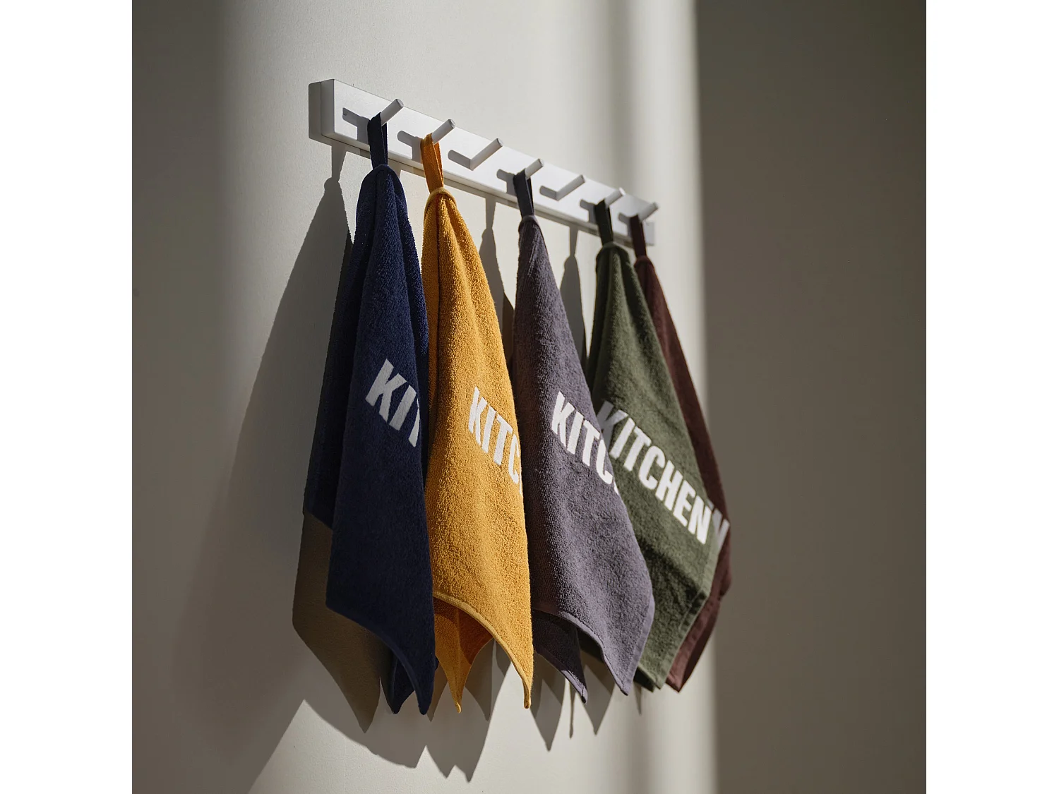 Küchenhandtuch Dunkelblau 40x60 Baumwolle