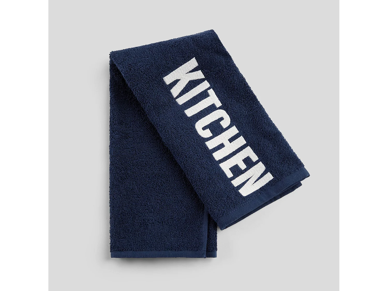 Küchenhandtuch Dunkelblau 40x60 Baumwolle