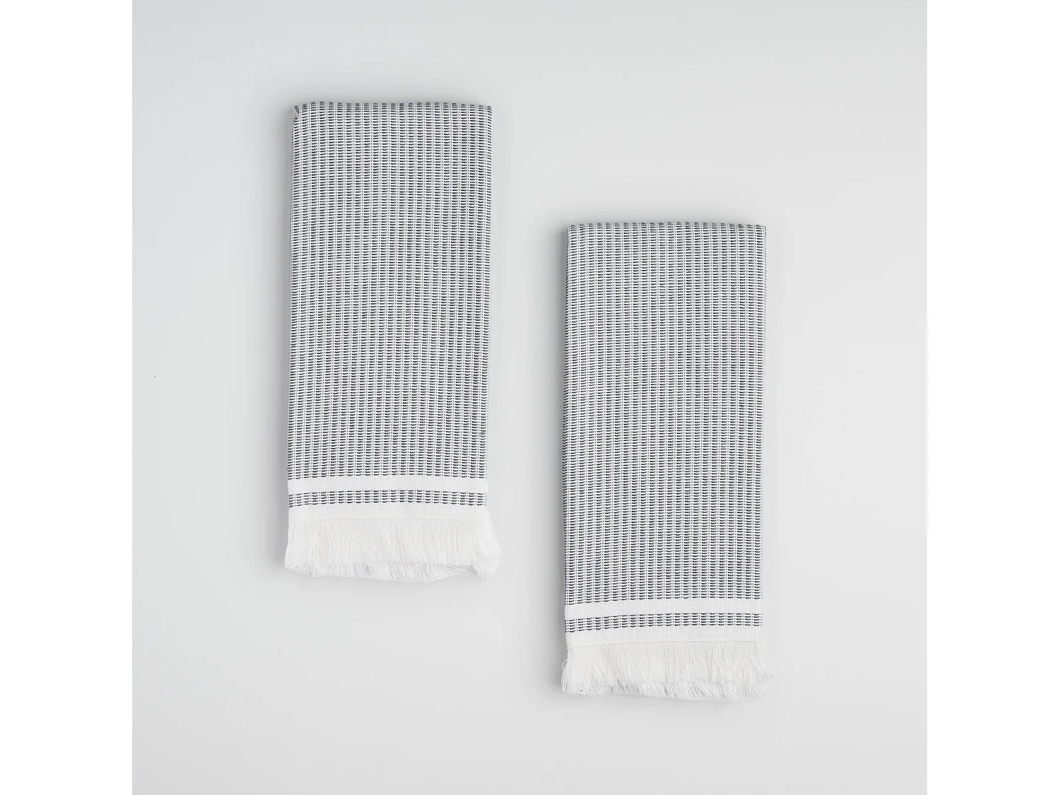 Küchenhandtuch-Set Passo dunkelgrau 40x60 cm