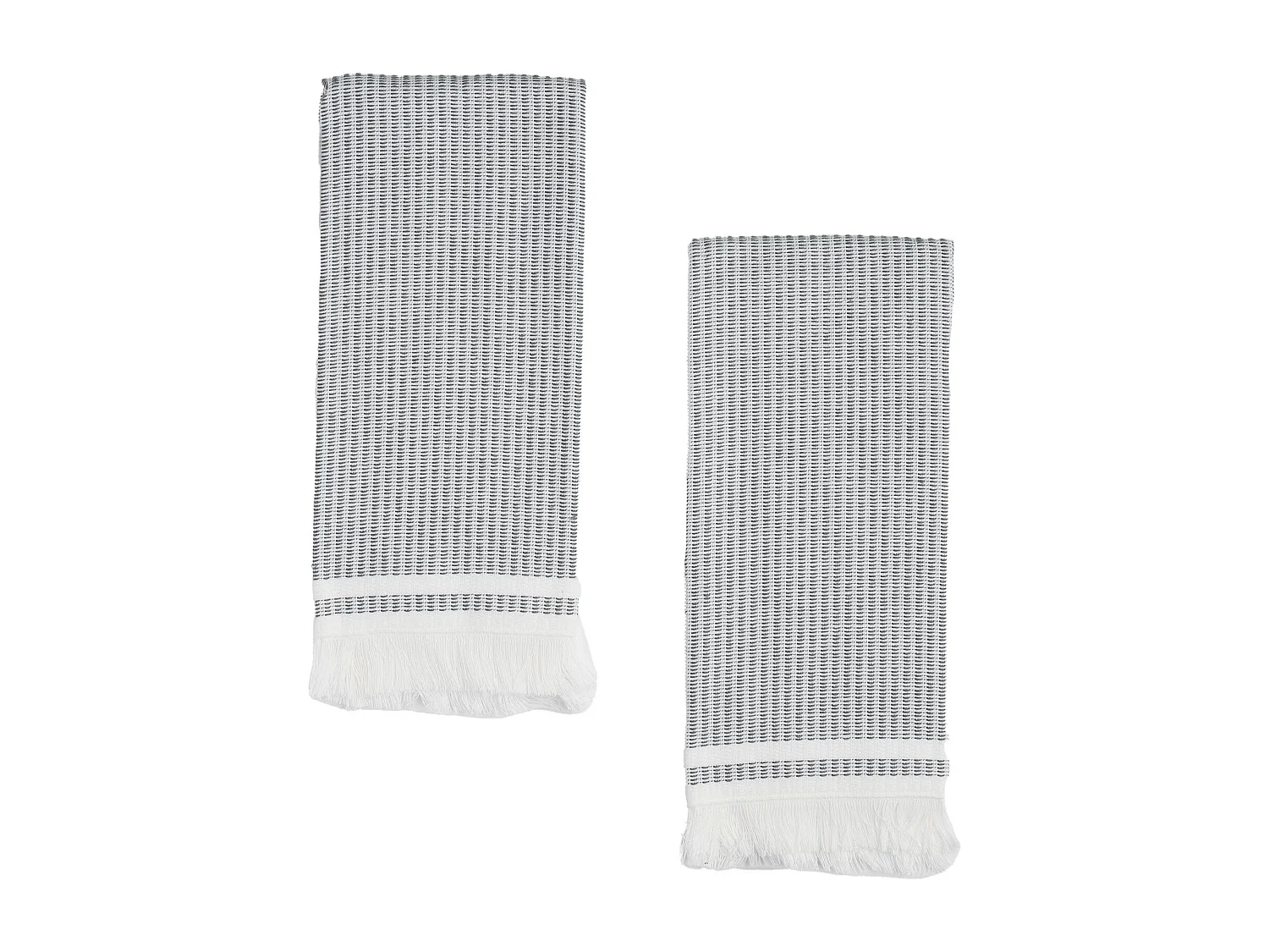 Küchenhandtuch-Set Passo dunkelgrau 40x60 cm