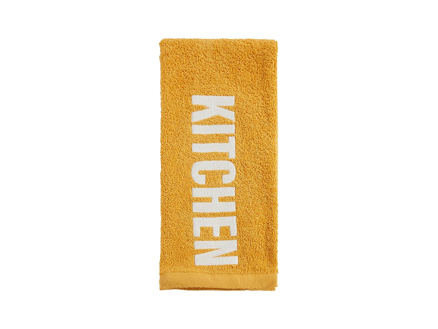 Küchenhandtuch Kitchen dunkelgelb 40x60