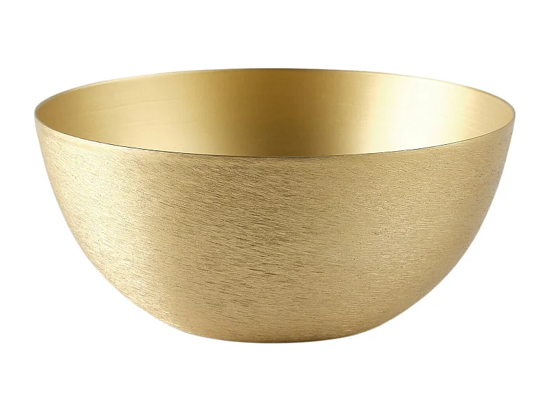 Dekorative Schale Wena mittleres Gold 11.5 x 25