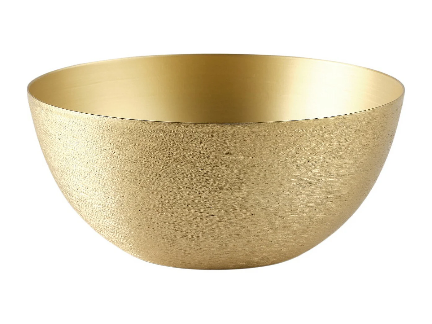 Dekorative Schale Wena mittleres Gold 11.5 x 25