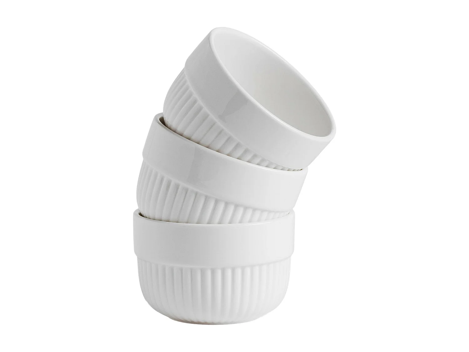 Servierschalen-Set Sandino mittelweiß 16 x 8.5