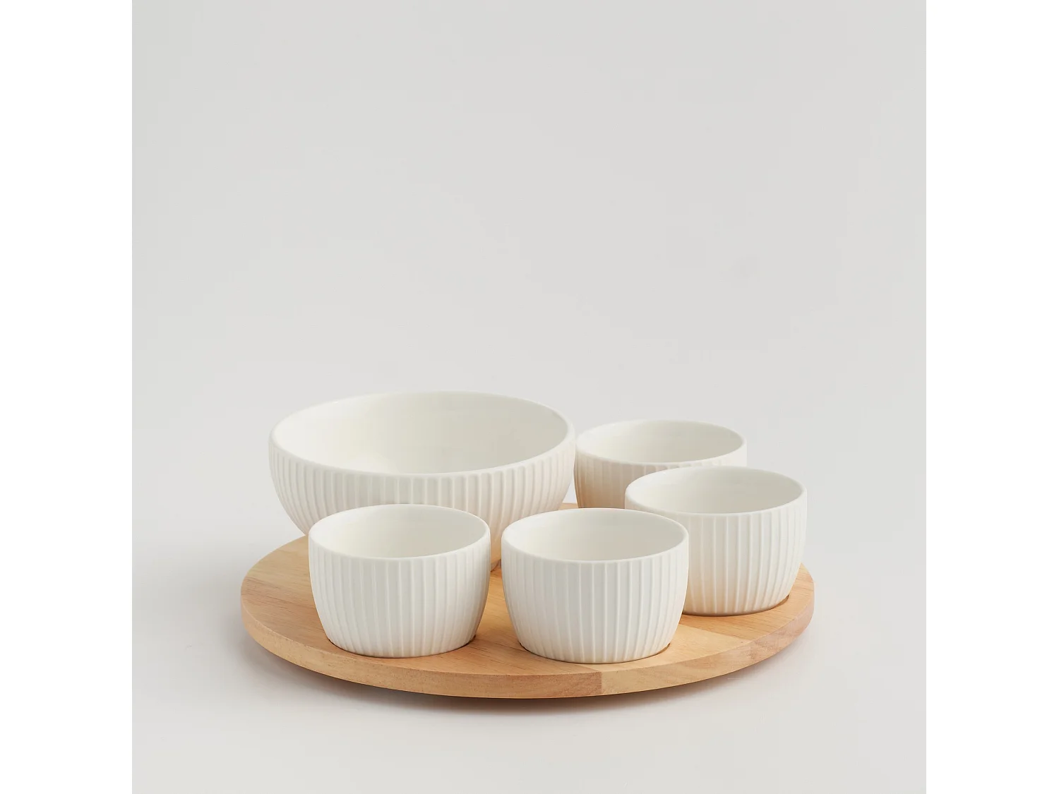 Servierteller Linioso Big Mittelweiß 8.8 x 28