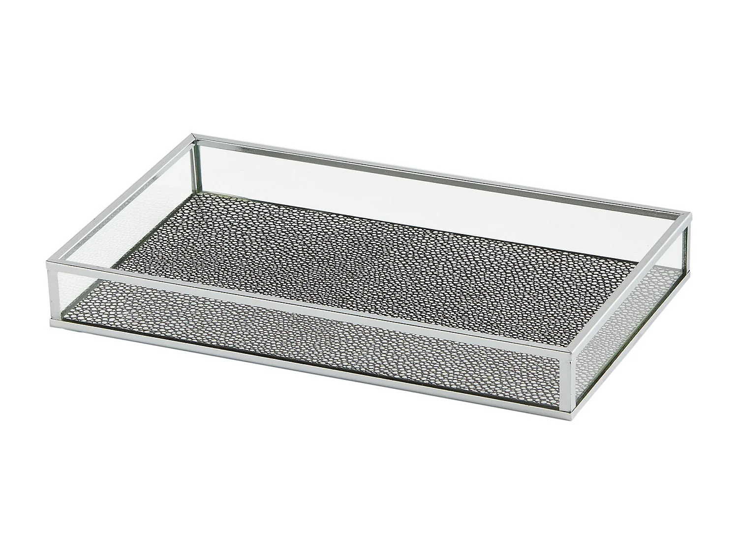 Tablett Hest Mittelsilber 3 x 24 x 14