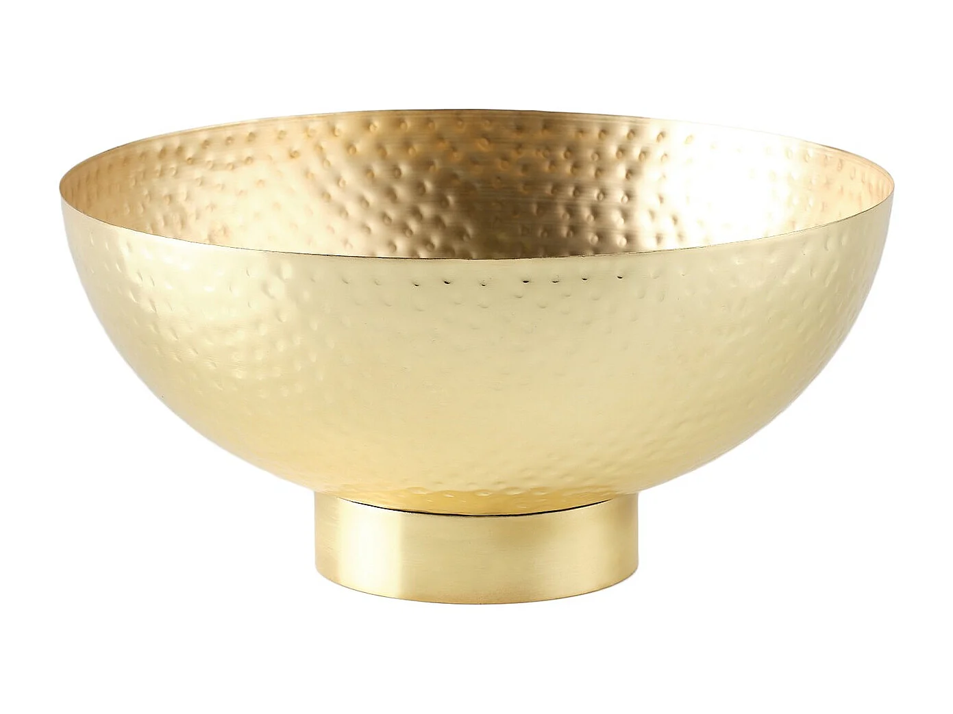 Dekorative Schale Baku mittleres Gold 14 x 30