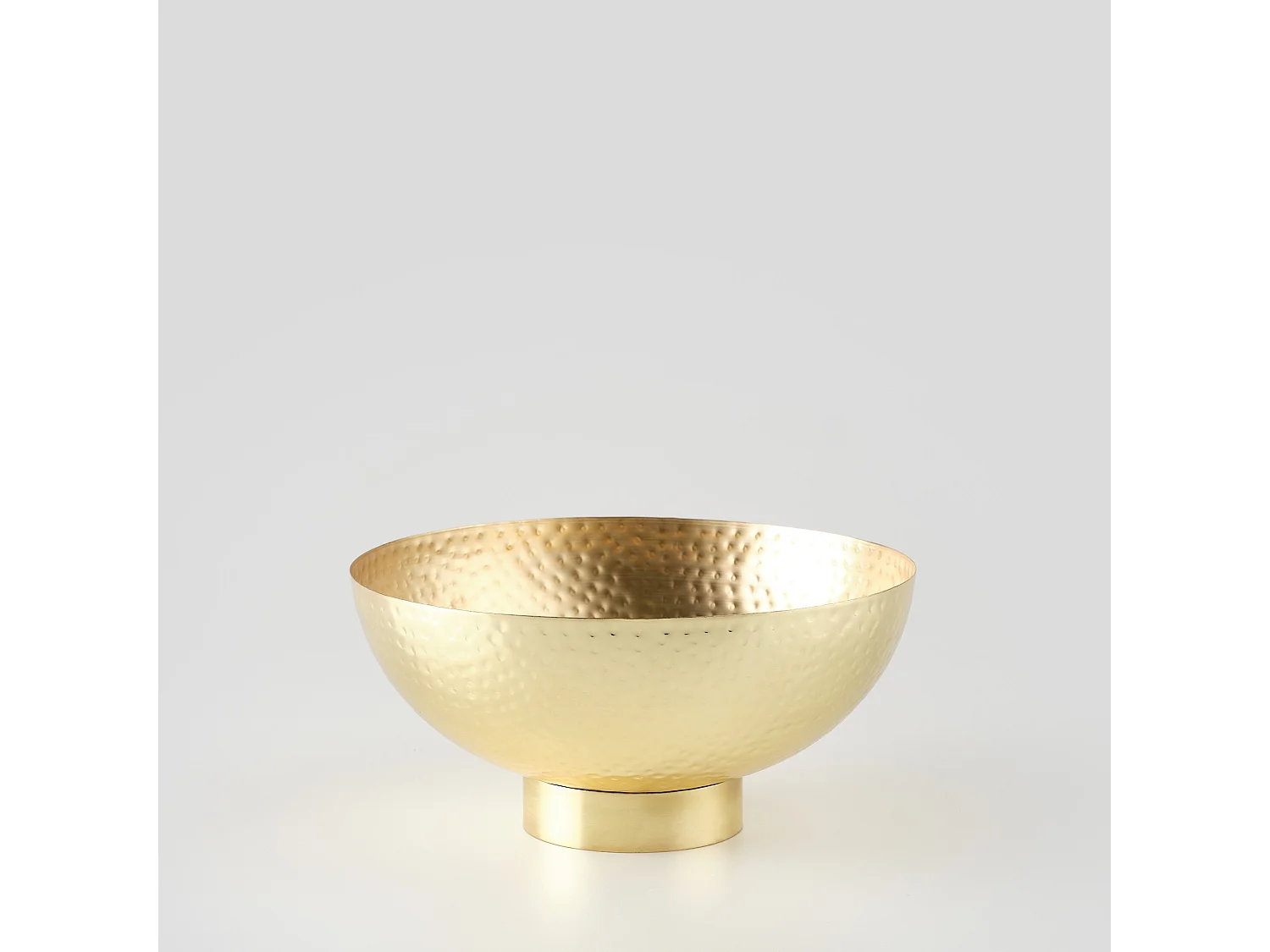 Dekorative Schale Baku mittleres Gold 14 x 30