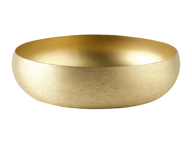 Dekorative Platte Wena Dunkelgold 8.5 x 30