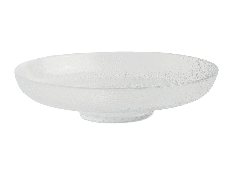 Dekorative Platte Leah Mittel Transparent 6 x 25