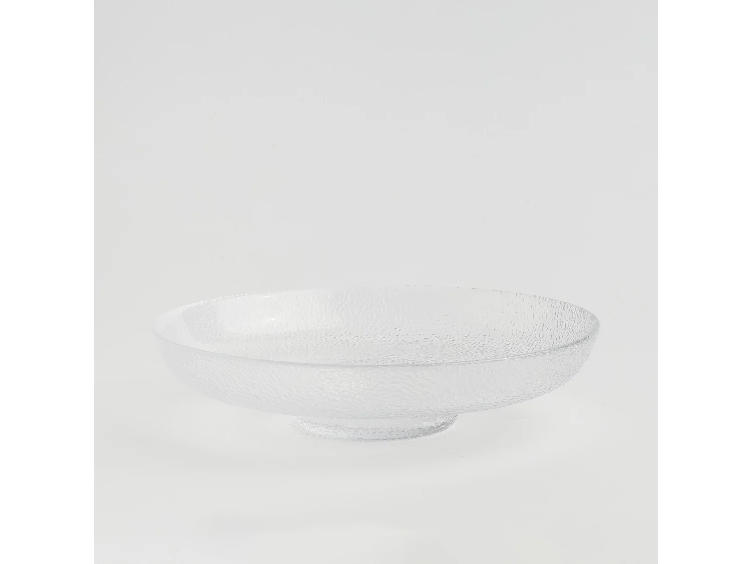 Dekorative Platte Leah Mittel Transparent 6 x 25