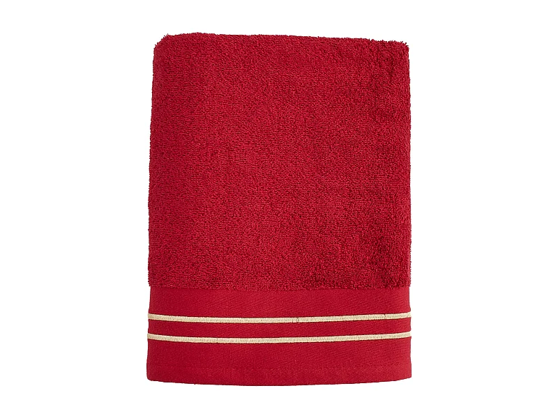 Badetuch Aristo Dunkelrot 70 x 130