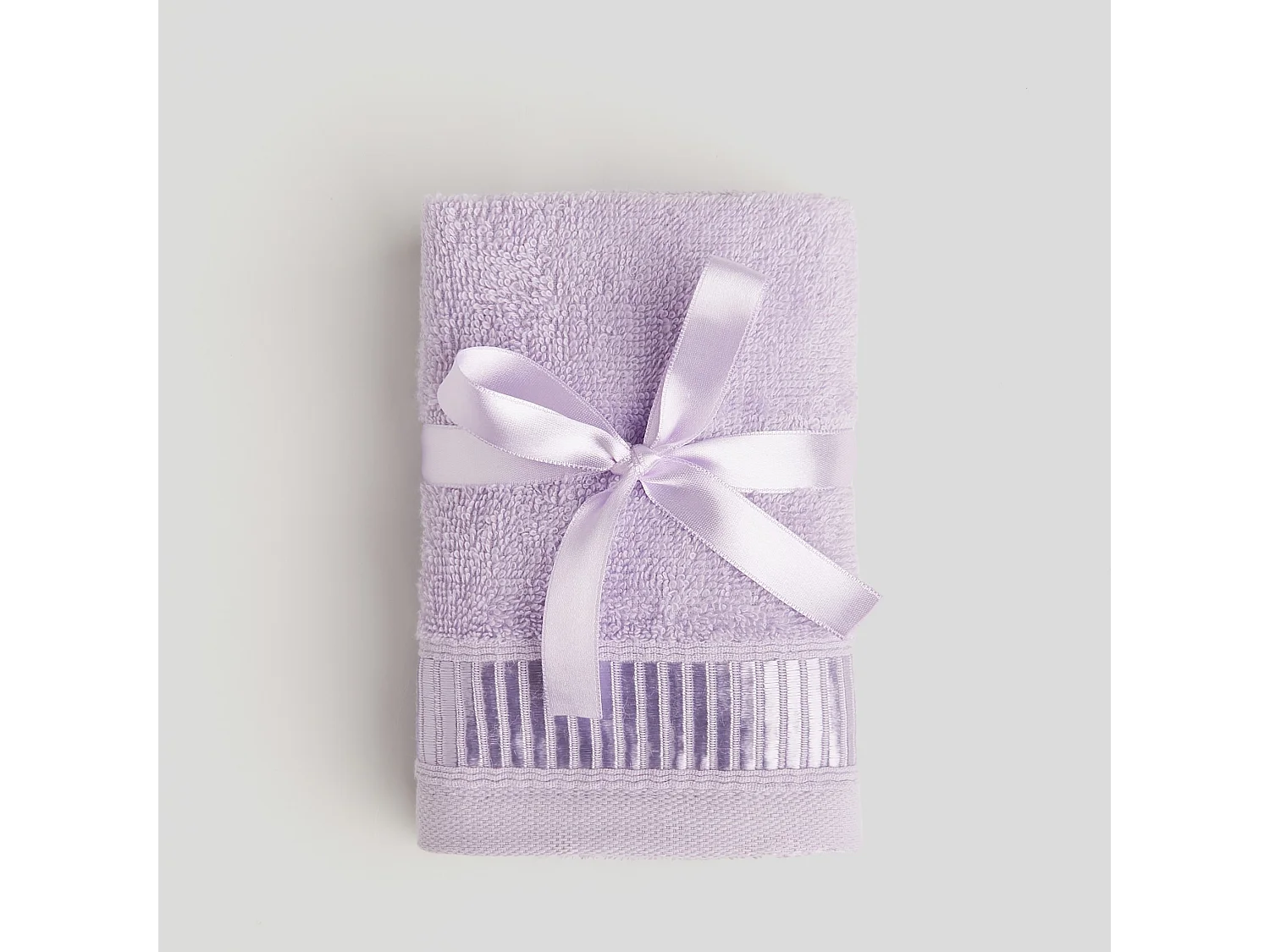 Badetuch-Set Alicanty hellviolett 30x50 cm