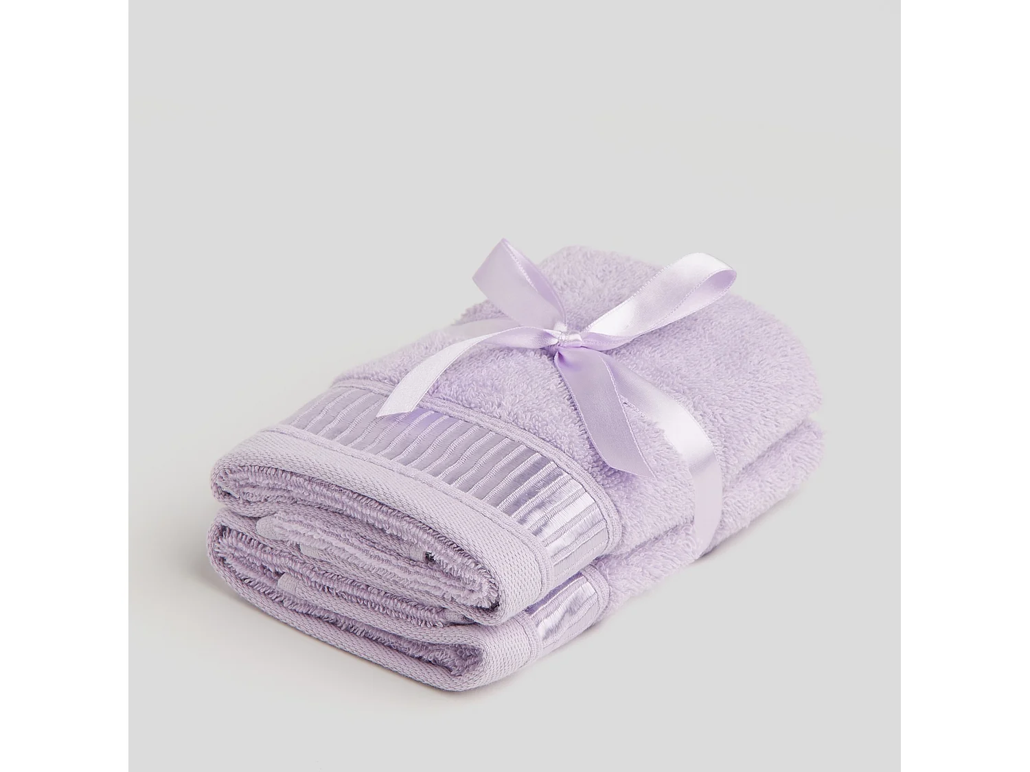 Badetuch-Set Alicanty hellviolett 30x50 cm