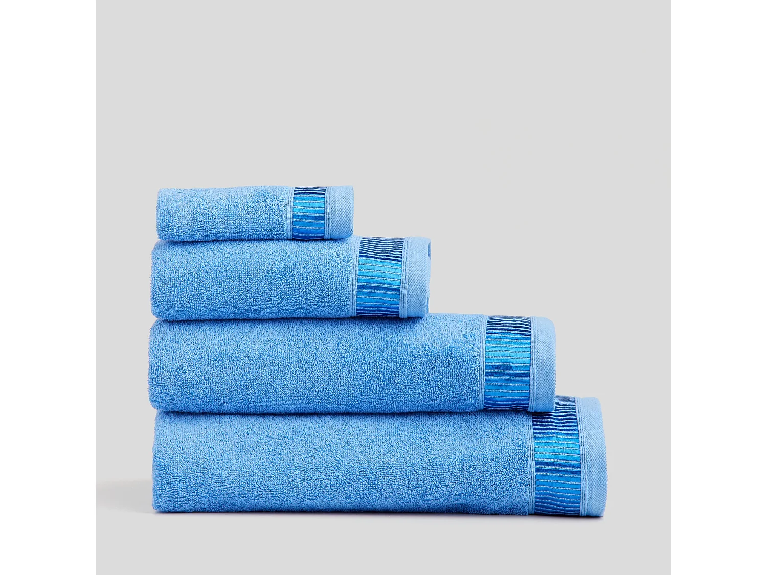 Badetuch Alicanty mittelblau 50x90