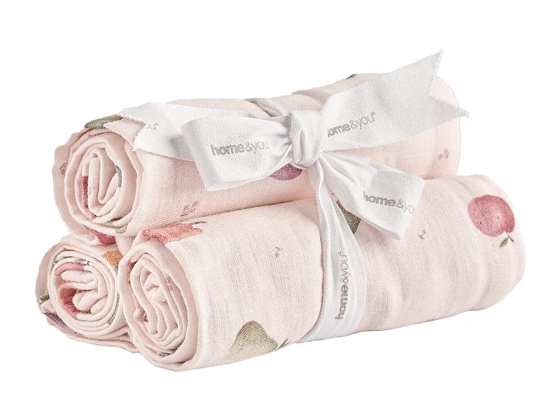 Mullwindeln Harvie 60x60 Mittel Mehrfarbig