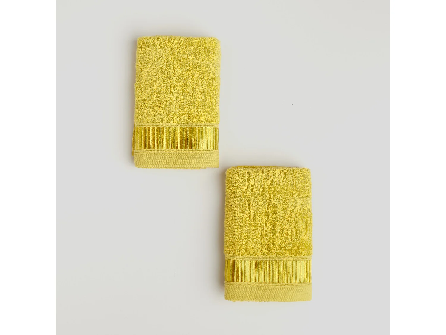 Badetuch-Set Alicanty mittelgrün 30x50 cm