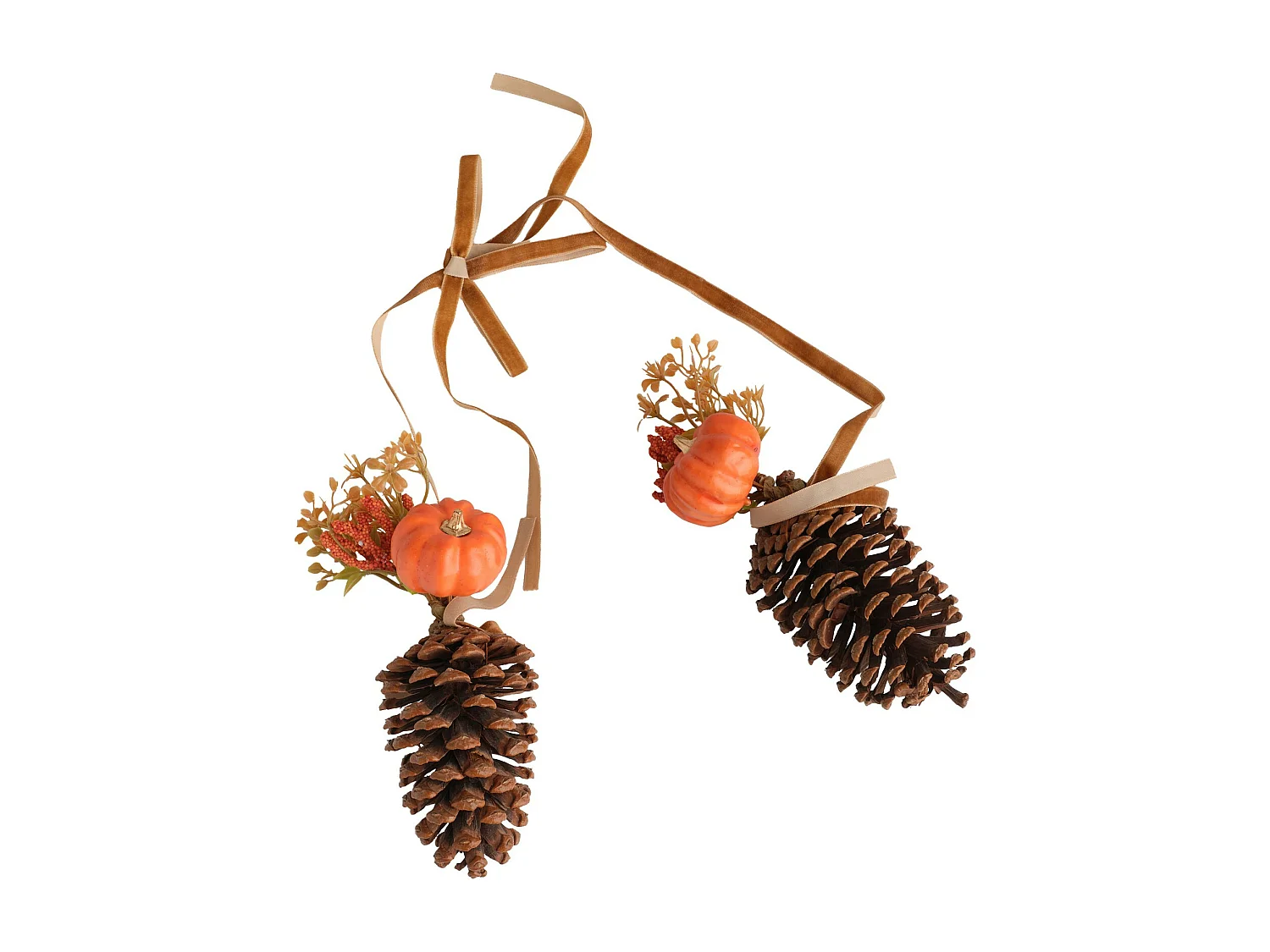 Girlande Spiceso Mittel-Orange 13x25x44