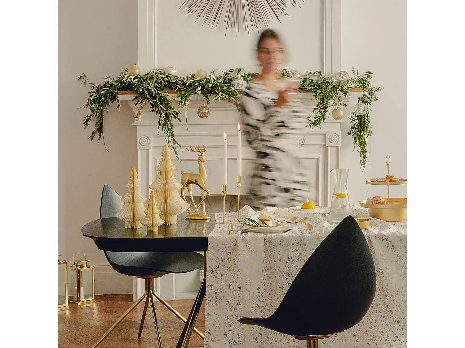 Carafe Vanesa Or Moyen 25.3 x 10