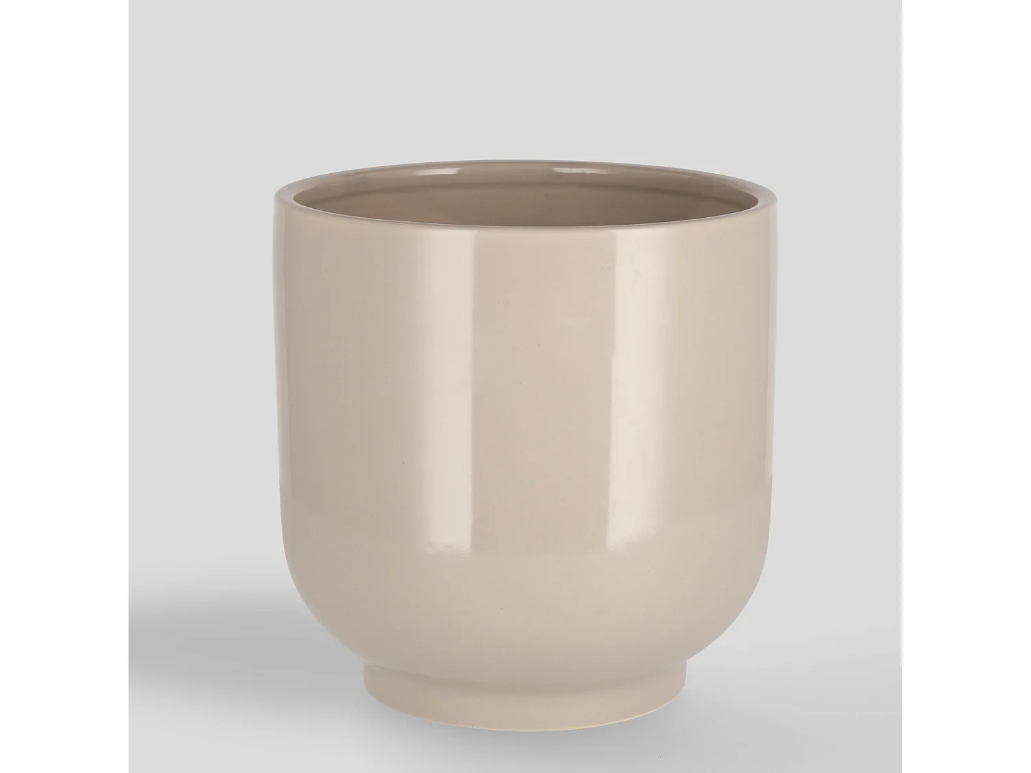 Blumentopfabdeckung Myst mittleres Beige 20.5 x 19.5