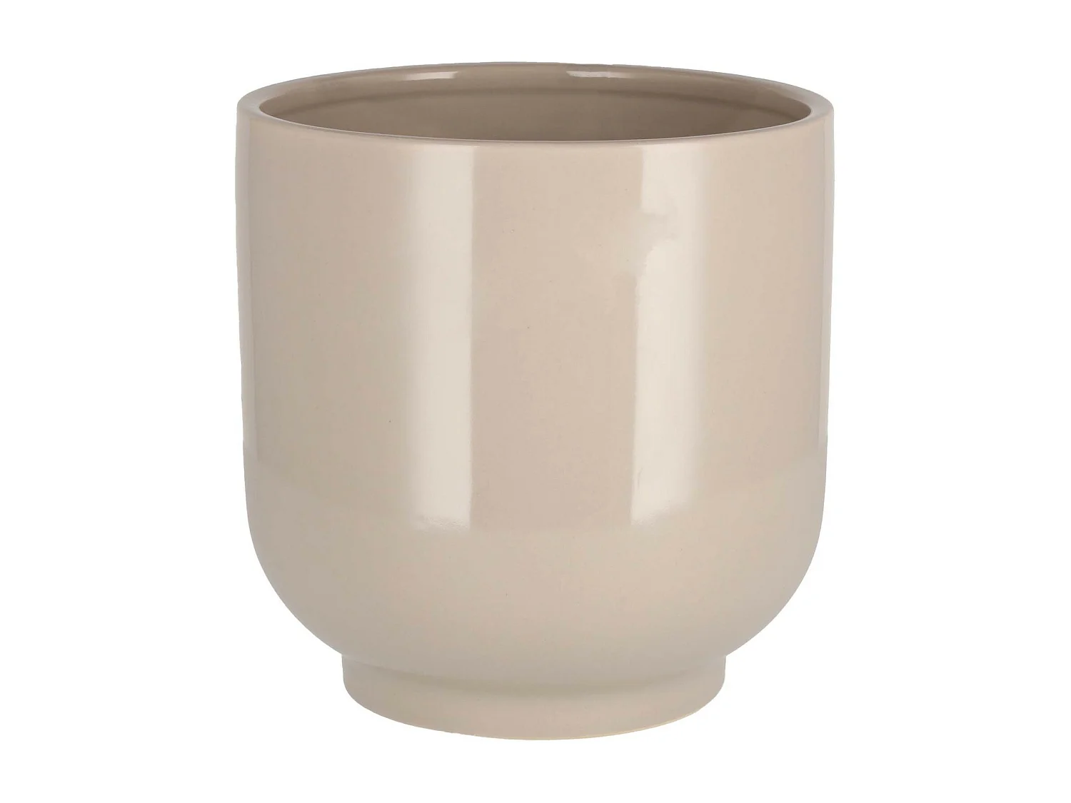 Blumentopfabdeckung Myst mittleres Beige 20.5 x 19.5