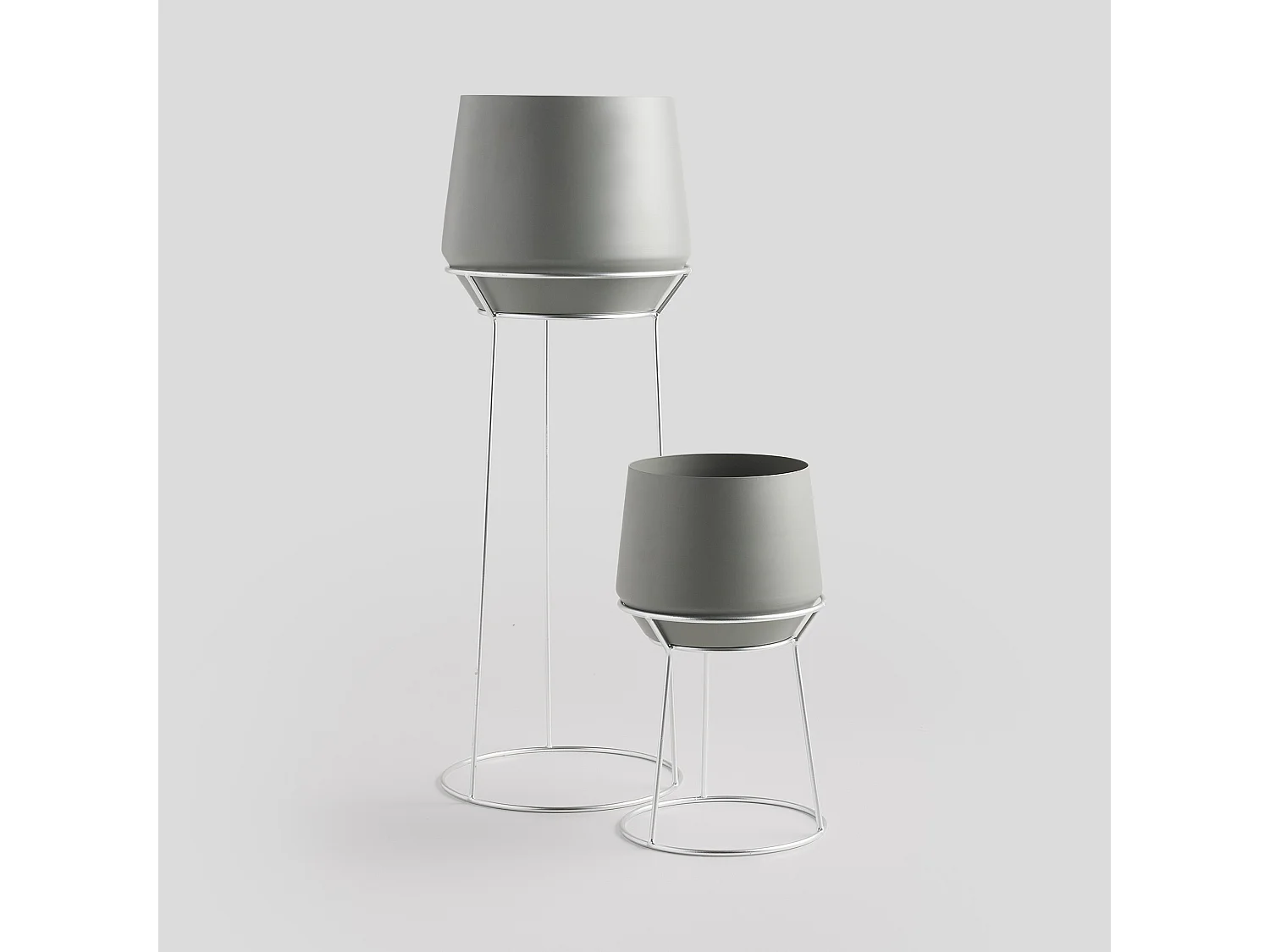 Blumentopfabdeckung Slownes mittelgrau 35 x 20