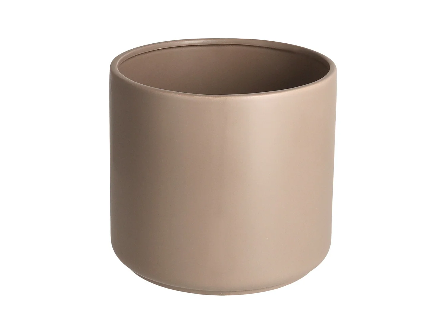 Cache pot Mika gris moyen 20 x 22
